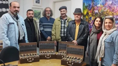 پایان دهمین نمایشگاه سالانه تبادل چاپ دستی