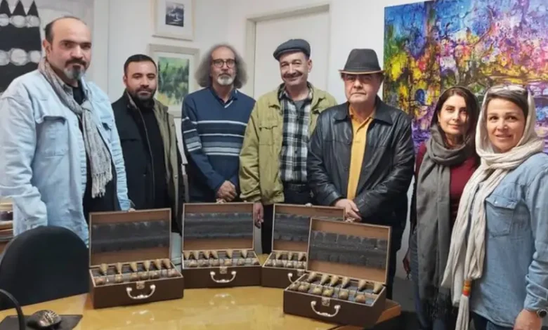 پایان دهمین نمایشگاه سالانه تبادل چاپ دستی