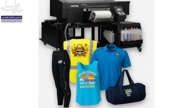 ترکیب کامل چاپ‌های DTG و DTF با فناوری هیبریدی شرکت برادِر